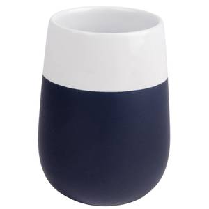 Zahnbürstenhalter MALTA BLUE,  / Keramik Blau - Keramik - 8 x 11 x 8 cm
