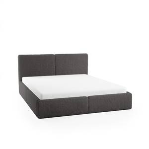 Polsterbett Doppelbett Sarria Slim Grau - Breite: 172 cm