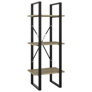 Bücherregal 3008333 Braun - Holzwerkstoff - Metall - 40 x 105 x 30 cm