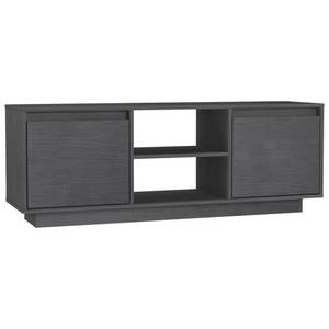 TV-Schrank D725 Grau - Massivholz - 30 x 40 x 110 cm