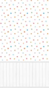 Wallpanel Kinderzimmertapete Grau - Kunststoff - Textil - 159 x 280 x 1 cm