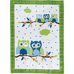 Geschirrtuch 4er-Pack Blau - Textil - 50 x 1 x 70 cm