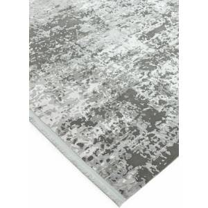 Tapis moderne tissé plat CLOAK Gris - 120 x 170 cm