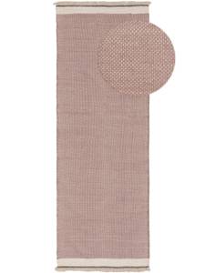 Wollteppich Läufer Pink - 70 x 200 cm