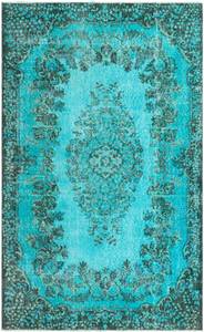 Tapis Ultra Vintage CLXIV Turquoise - Textile - 165 x 1 x 277 cm