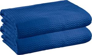 Sommer-Decke 2er-Pack 50107 Blau - 150 x 200 cm