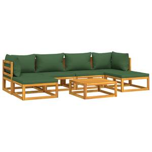 Garten-Lounge-Set 3028504-11 (7-teilig) Grün