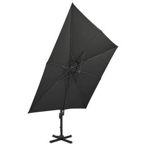 Parasol en porte-à-faux 3007472 Noir