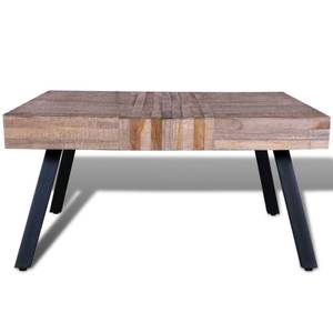 Couchtisch D894 Braun - Holzwerkstoff - 80 x 40 x 80 cm