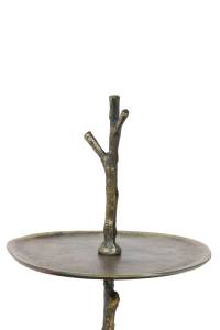 Etagere TRESA Braun - Metall - 28 x 31 x 31 cm