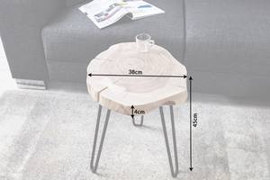 Beistelltisch GOA Braun - Massivholz - 38 x 45 x 38 cm