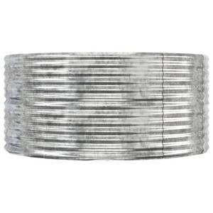 Hochbeet 3012743-2 Silber - 140 x 212 cm