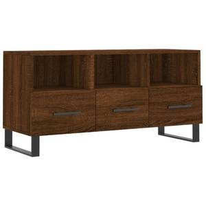 TV-Schrank D484 Eiche Schwarzbraun Dekor