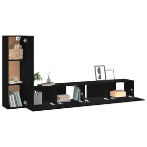 TV-Schrank 3er Set D874 Schwarz