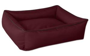 Lit pour chien, coussin MAX UNO Bordeaux - 65 x 18 x 80 cm