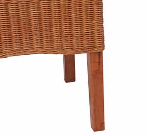 Chaise de salle à manger M42 (lot de 6) Marron - Rotin - 46 x 96 x 42 cm