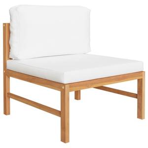 Garten-Lounge-Set (5-teilig) 3087198 Weiß - Massivholz - Holzart/Dekor - 63 x 30 x 63 cm