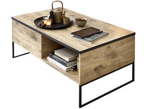 Wohnzimmer Robin 34 (4-teilig) mit LED Braun - Holzwerkstoff - 270 x 205 x 49 cm