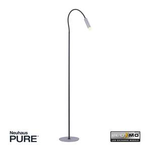 LED Stehlampe PURE GEMIN Grau - Metall - 35 x 126 x 35 cm