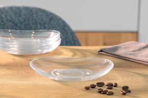 Untertasse Napoli 6er Set Glas - 15 x 2 x 15 cm