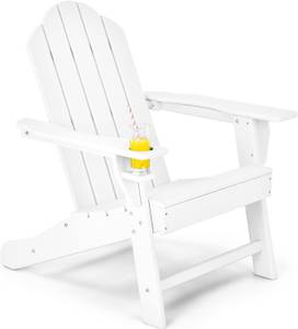 Chaises de jardin NP10292WH Blanc - Bois manufacturé - 79 x 94 x 86 cm