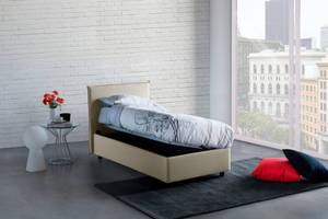 Einzelbett Carola Beige