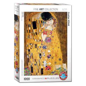 Puzzle Gustav Klimt Der Kuss 1000 Papier - 26 x 6 x 36 cm