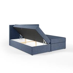 Boxspringbett Doppelbett Dritto Nachtblau - Breite: 180 cm