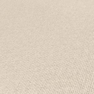 Vliestapete Uni Creme Beige - Cremeweiß