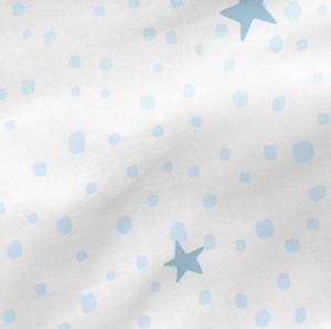 Little star Coussin 50x50 cm Bleu Bleu - Textile - 1 x 50 x 50 cm