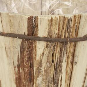 Holz Blumentopf in 3 Größen Braun - Holzwerkstoff - 30 x 17 x 30 cm