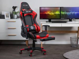 Gaming Stuhl VICTORY Schwarz - Rot