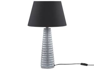 Lampe de table VILNIA Noir - Argenté - Céramique - 33 x 58 x 33 cm