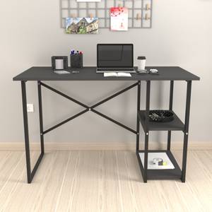 Bureau Nittedal avec étagère anthracite Anthracite