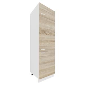 Küchenunterschrank Esilo Braun - Weiß - Holzwerkstoff - 60 x 207 x 57 cm