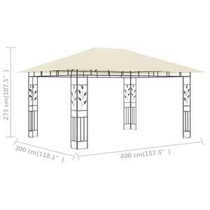 Belvédère 3005303 Crème - Profondeur : 400 cm