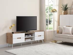 Banc TV CAYANA Beige - Bois manufacturé - 40 x 52 x 163 cm