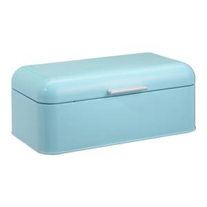 Retro Brotkasten Metall Blau - Metall - 43 x 17 x 23 cm