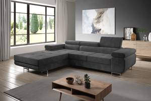 Ecksofa Zante mit Schlaffunktion MH95 Lavagrau