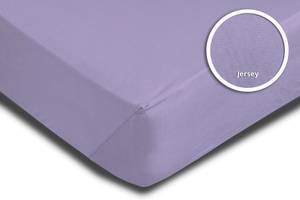 Kinder Baby Bettlaken flieder 60-70x140 Violett - Textil - 70 x 2 x 140 cm