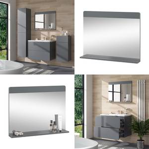 Miroir de salle de bain Izan 41580 Gris - Largeur : 81 cm