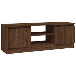 TV-Schrank D153 Eiche Schwarzbraun Dekor