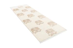 Tapis de passage Darya CDXXXVIII Beige - Textile - 102 x 1 x 305 cm