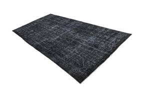 Teppich Ultra Vintage CDLXXXIV Schwarz - Textil - 150 x 1 x 307 cm