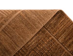 Tapis de couloir Juma Relief II Marron - Textile - 76 x 1 x 270 cm