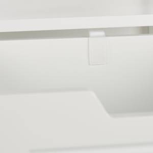 Armoire de bain blanche Blanc - Bois manufacturé - 30 x 144 x 30 cm