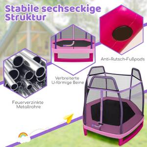 Gartentrampolin FI32275 Pink