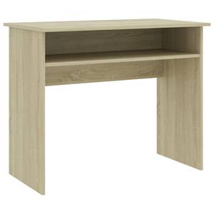 Bureau Marron - Bois manufacturé - Bois massif - 90 x 74 x 90 cm