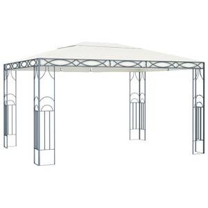 Pavillon Weiß - Metall - 400 x 270 x 400 cm