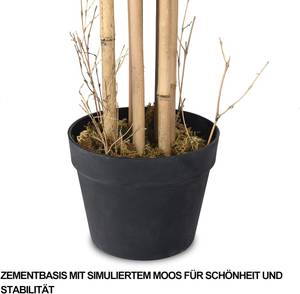 Künstliche Bambus-Pflanze 150 cm Grün - Kunststoff - 18 x 150 x 18 cm
